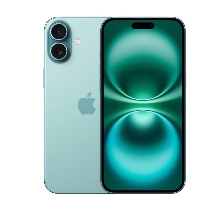 Apple iPhone 16 Plus 128GB - Turkos (Teal)
