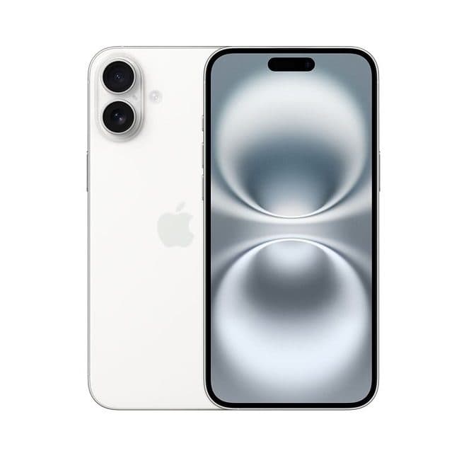 Apple iPhone 16 Plus 128GB - Vit (White)