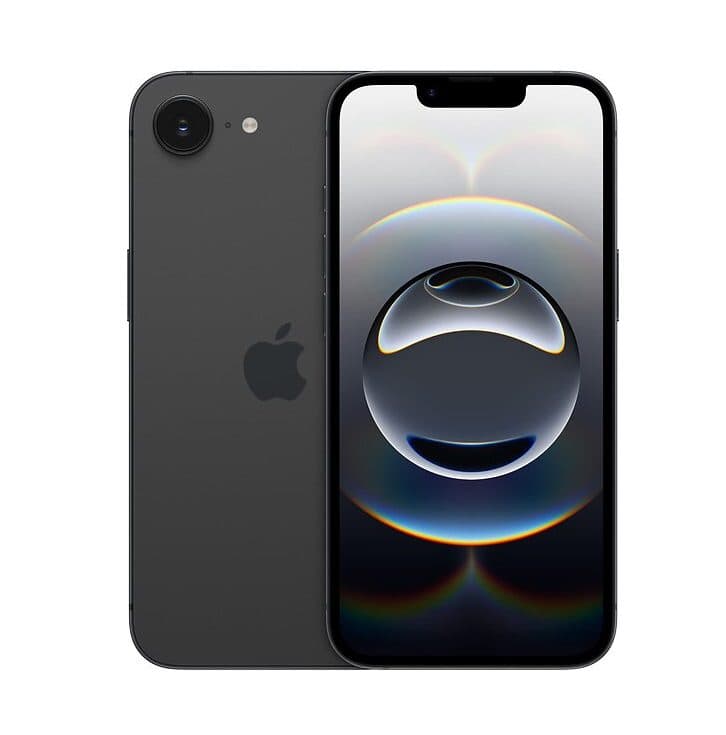 Apple iPhone 16e 128GB - Svart (Black) MD1Q4 – Fyndvara