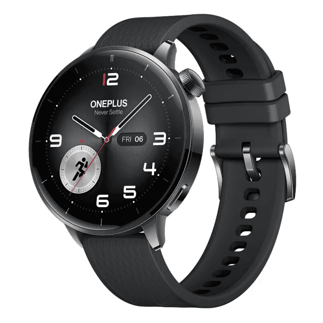 OnePlus Watch 3 - 43mm - Svart (Black Steel)