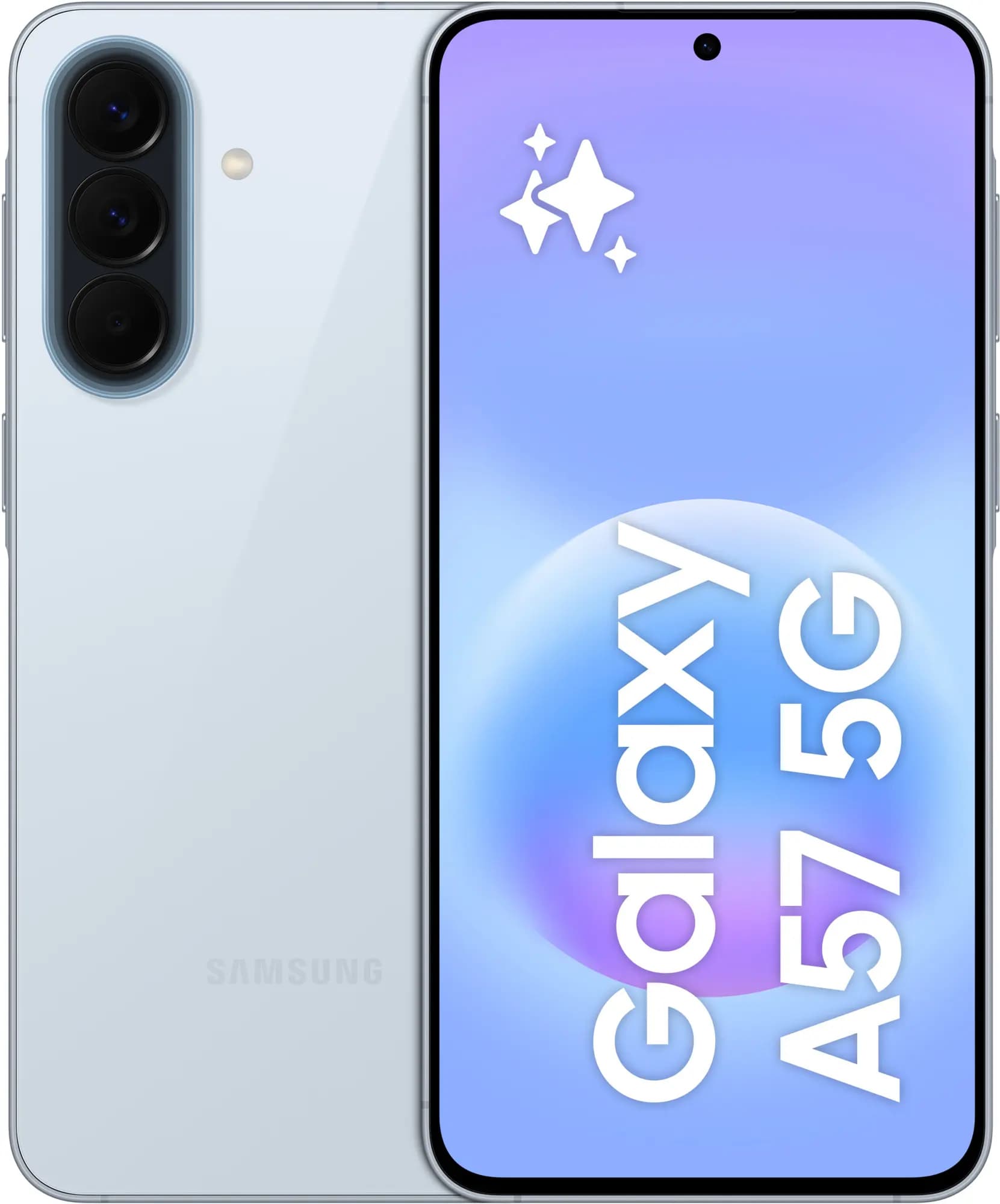 Samsung Galaxy A57 5G 8/128GB – Isblå (Ice Blue)