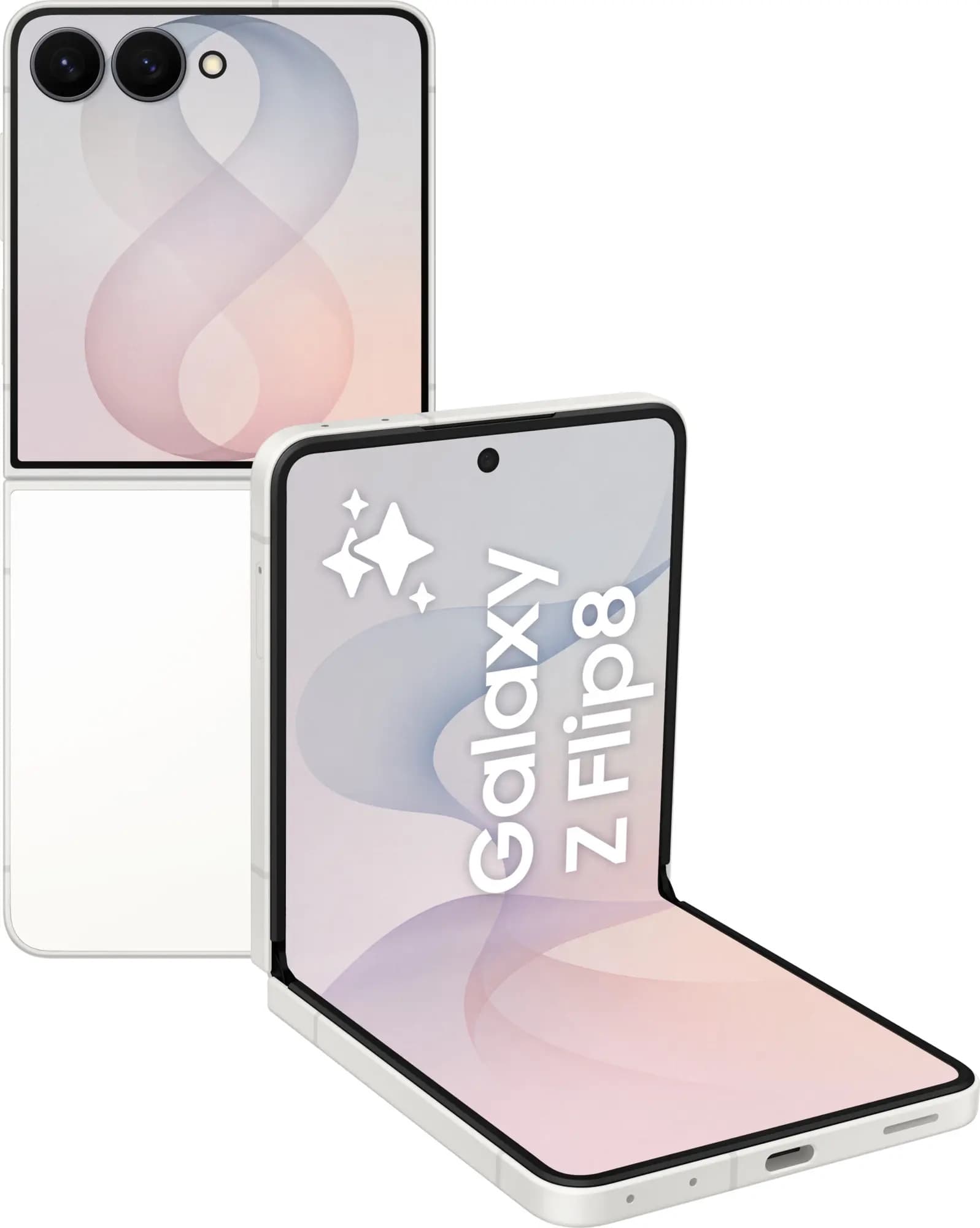Samsung Galaxy Z Flip 8 5G 12+256GB - Krämvit (Cream)