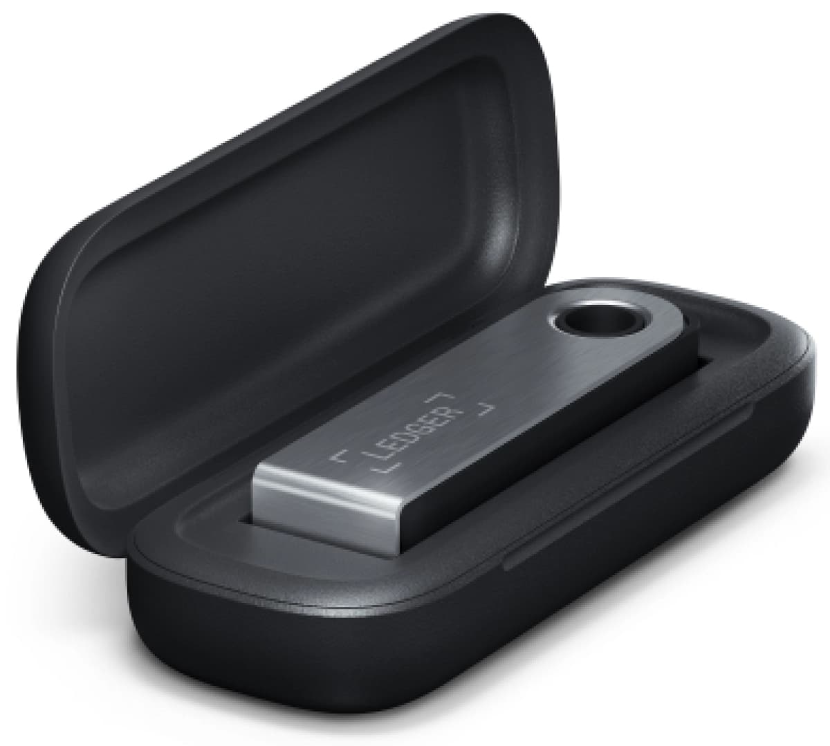 Ledger Nano S Plus Case - Svart (Black)