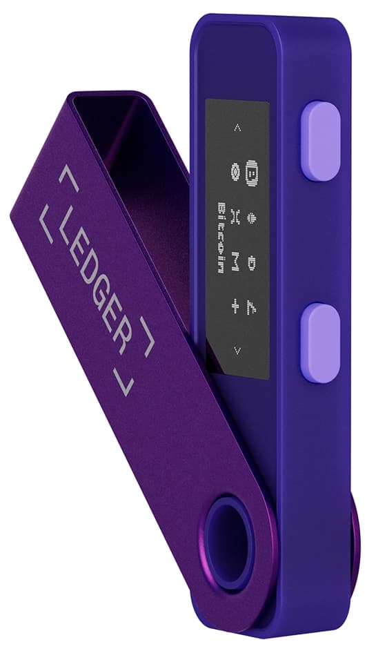 Ledger Nano S Plus - Lila (Amethyst Purple)