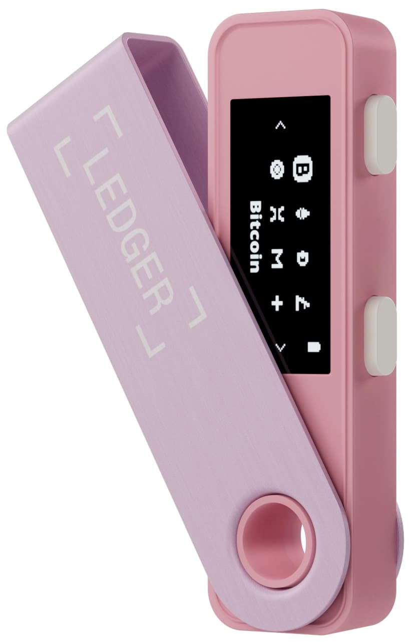 Ledger Nano S Plus - Rosa (Pastel Pink)