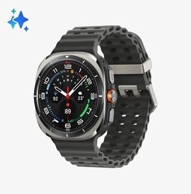 Samsung Galaxy Watch Ultra 47mm 64GB LTE (2025) - Silver (Titanium Silver) L705 – Fyndvara