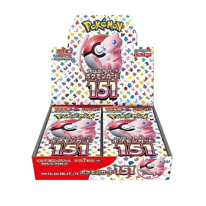 POKEMON CARD 151 BOX Japansk