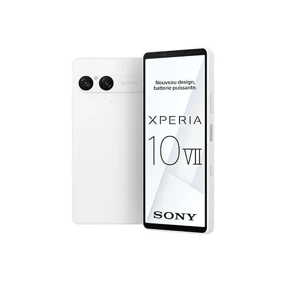 SONY XPERIA 10 VII 5G 8+128GB - Vit (White) XQ-FE72