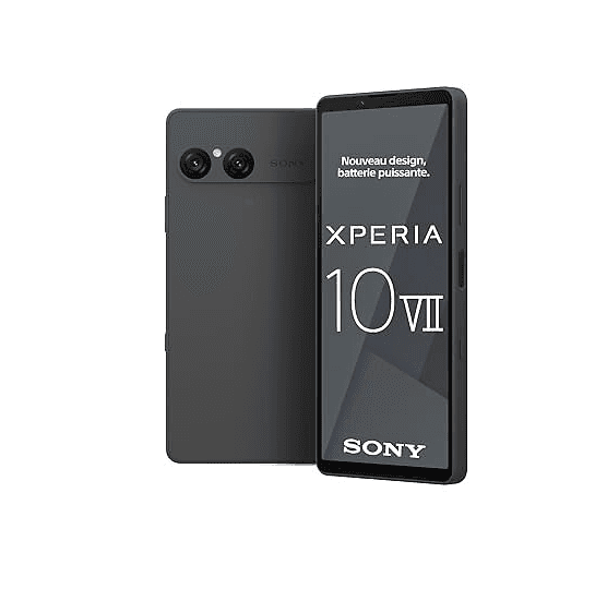 SONY XPERIA 10 VII 5G 8+128GB - Kolsvart (Charcoal Black) XQ-FE72
