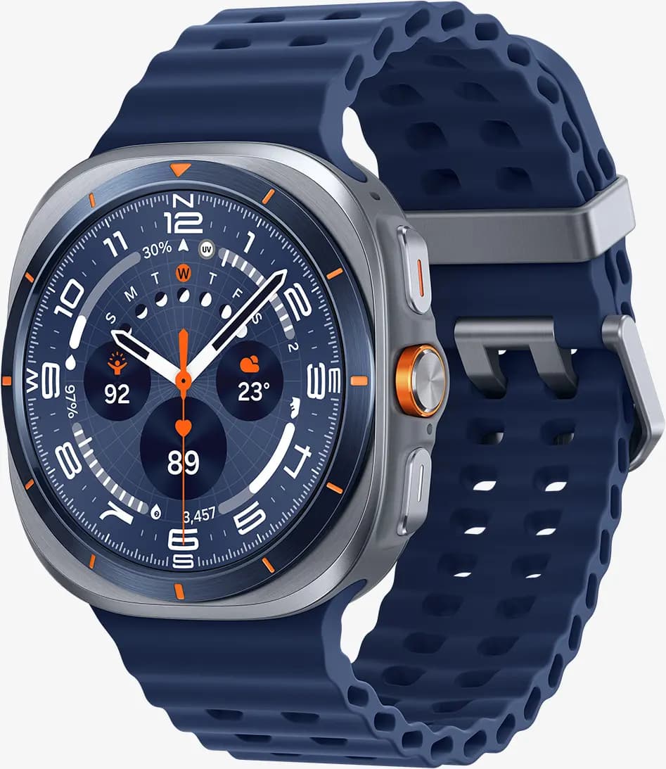 Samsung Galaxy Watch Ultra 47mm 64GB LTE (2025) - Blå (Titanium Blue) – Fyndvara