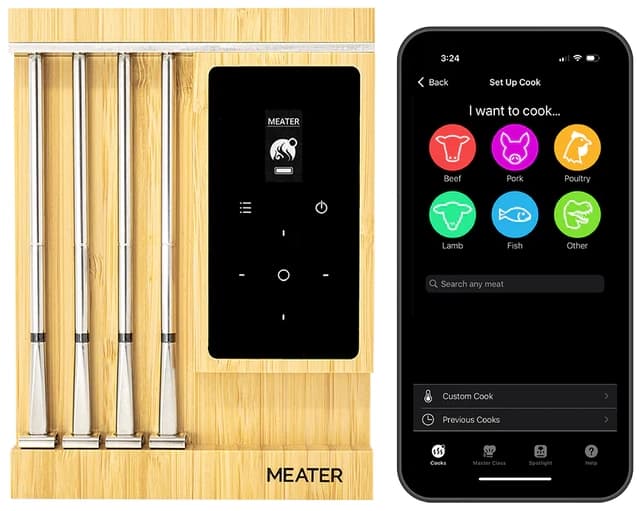 Meater Pro XL – Trådlös Stektermometer med 4 Stickor