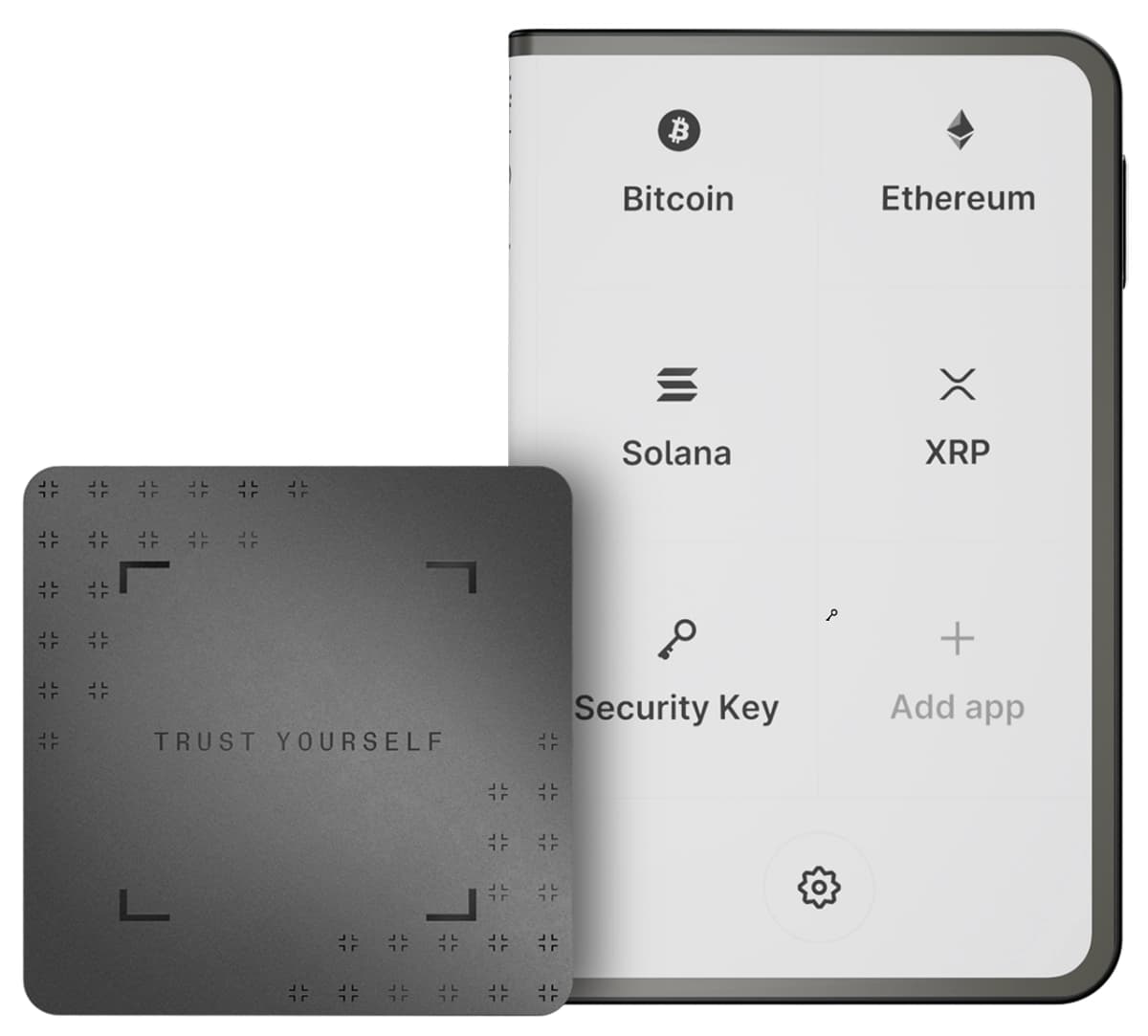 Ledger Stax inkl. Recovery Key - Grafit (Graphite)