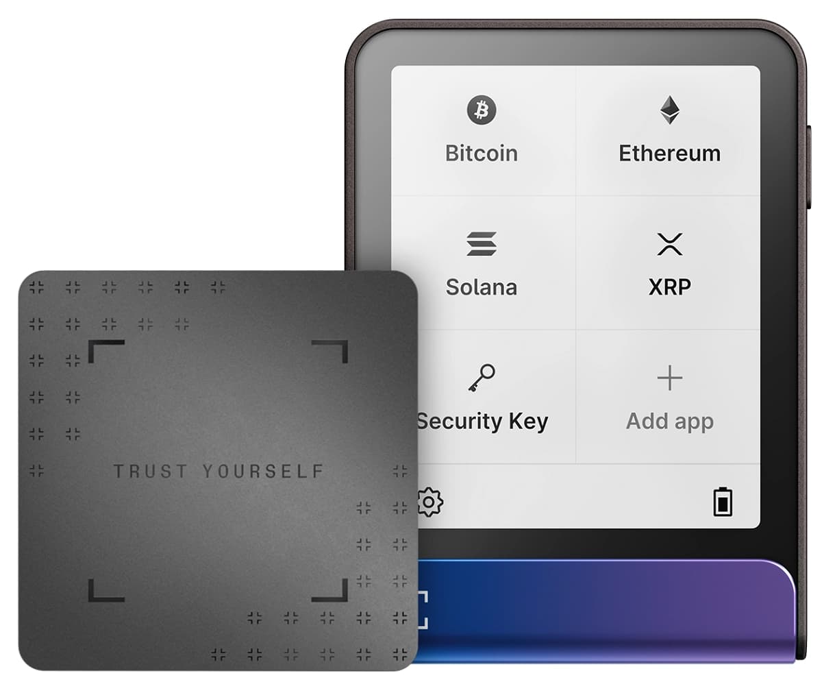 Ledger Flex inkl. Recovery Key - Blå (Neptune Blue)