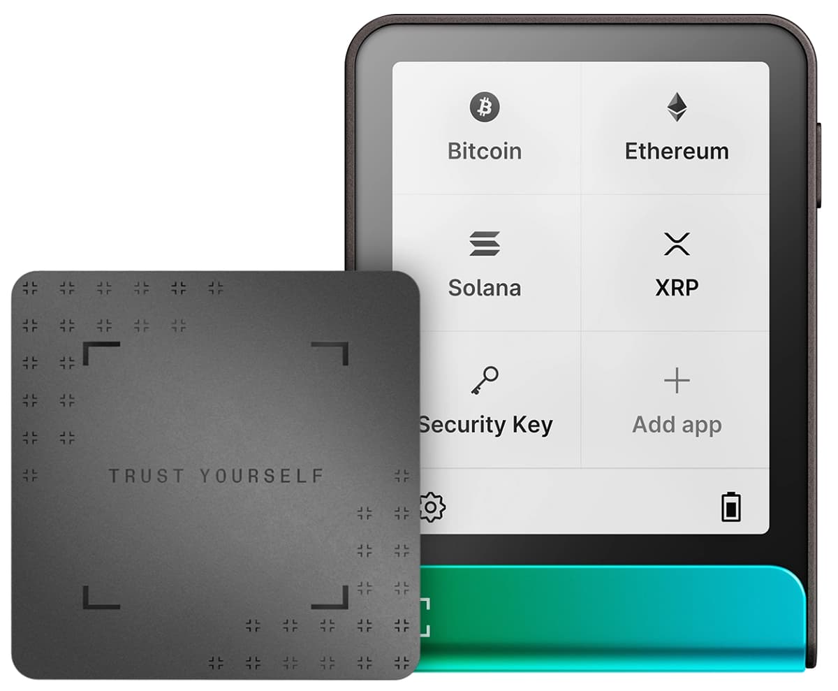 Ledger Flex inkl. Recovery Key - Grön (Oxidate Green)
