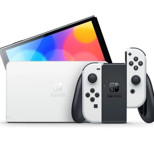 Nintendo Switch OLED 2021 64GB - Vit HEG-S-KAAAA-HKG