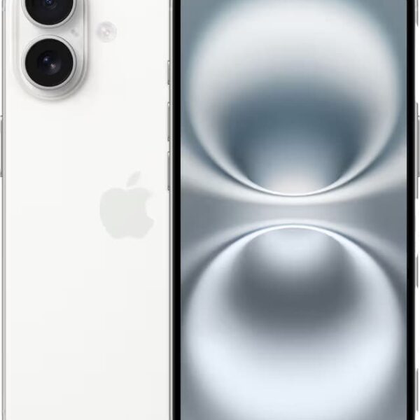 Apple iPhone 16 5G 128GB - Vit MYE93