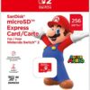 SanDisk MicroSD Express for Nintendo Switch 2 256GB