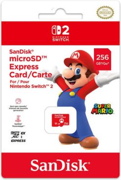 SanDisk MicroSD Express for Nintendo Switch 2 256GB