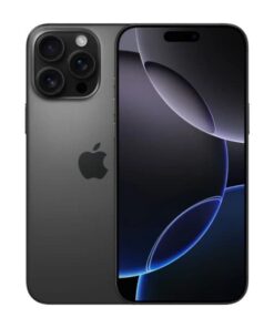 APPLE IPHONE 16 PRO MAX 256GB - Svart (Black Titanium) MYW33