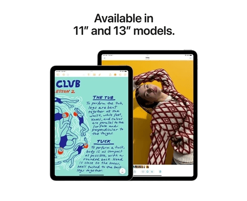 Apple iPad Air 11" M3 (2025) 128GB WiFi - Rymdgrå (Space Gray) MC9W4 - Bild 4