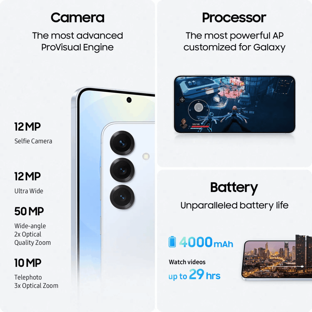 Samsung Galaxy S25 5G 12GB RAM 256GB - Silver (Silver Shadow) S931B