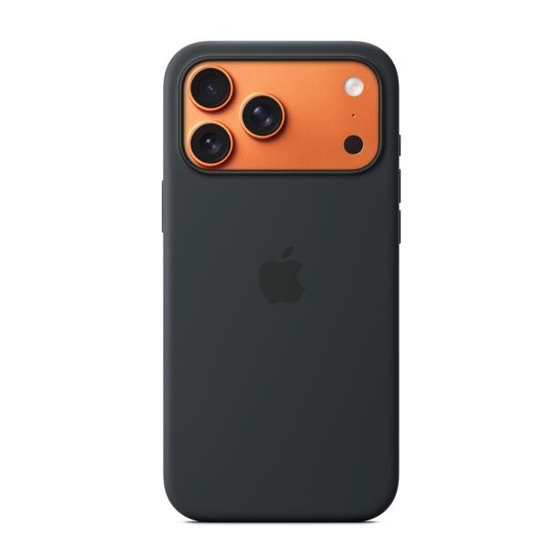 Apple iPhone 17 Pro Max Silicone Case with MagSafe - Svart (Black) MGFR4FE