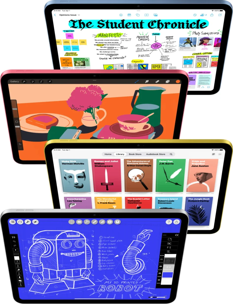 Apple iPad 11" 5G 128GB 2025 (11:e generationen) - Blå